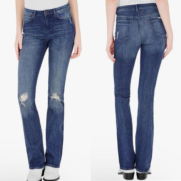 sass & bide Tall Women’s The Colour Craft Hi Rise Micro Flare Jeans - Picture 3 of 16